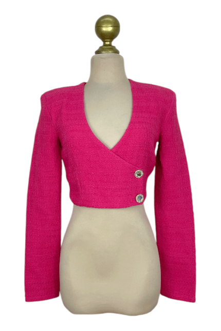 Blazer Zara Rosa